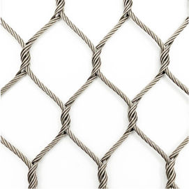 動物のエンクロージャのために不燃性ステンレス鋼の編まれた網に抵抗する摩耗